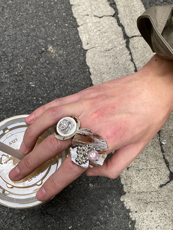 Flower Shape Rings Accessories