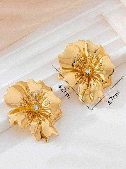 Flower Shape Earrings Accessories