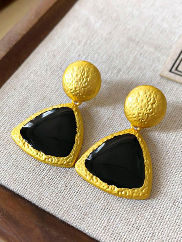 Geometric Drop Earrings