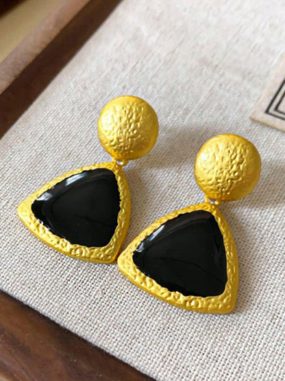 Geometric Drop Earrings