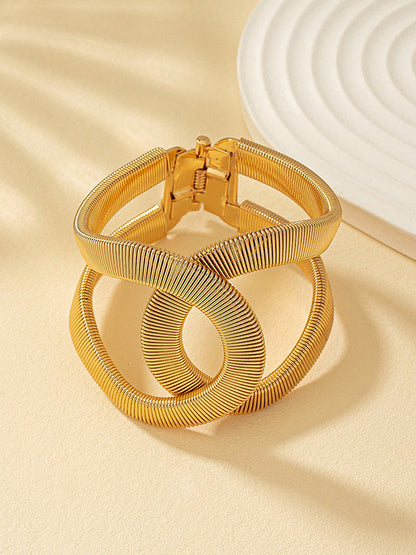 Adjustable Chains Hollow Round Cut Bracelet Accessories