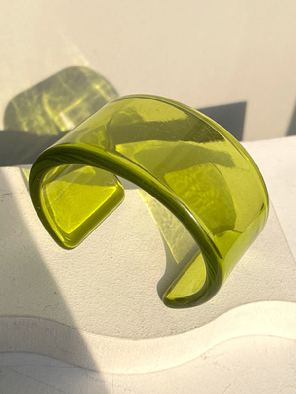 Geometric Ringent Solid Color Bracelet Accessories