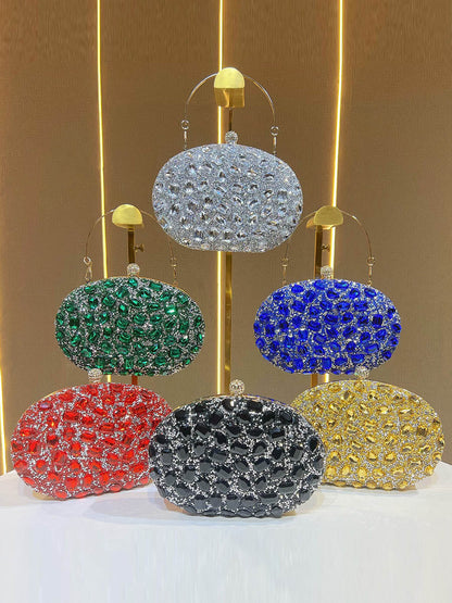 Chains Rhine Stones Evening Bags & Clutches Handbags