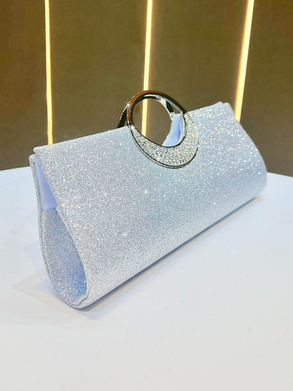 Chains Rhine Stones Sequined Evening Bags & Clutches Handbags