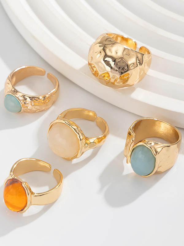 Geometric Ringent Rings Accessories