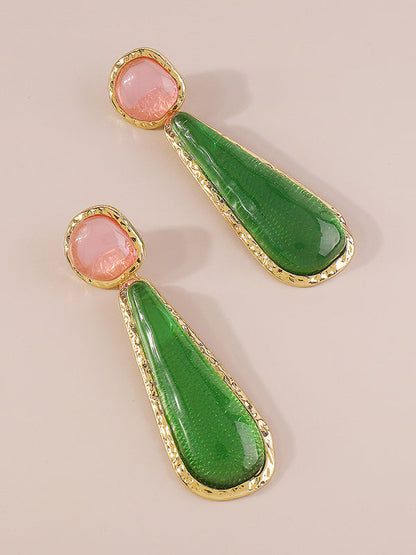 Geometric Drop Earrings