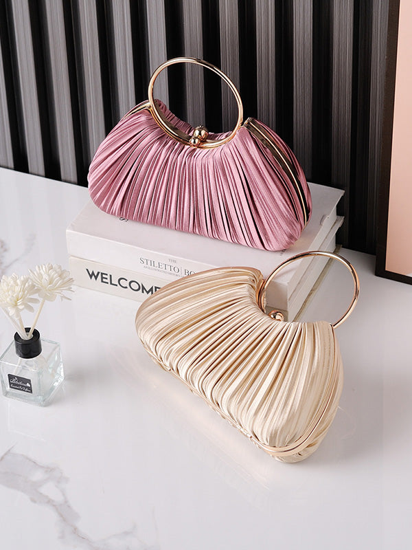 Pleated Split-Joint Bags Handbags