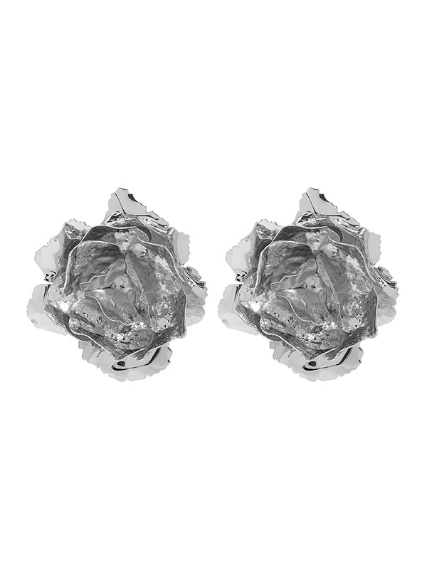 Flower Shape Drop Earrings