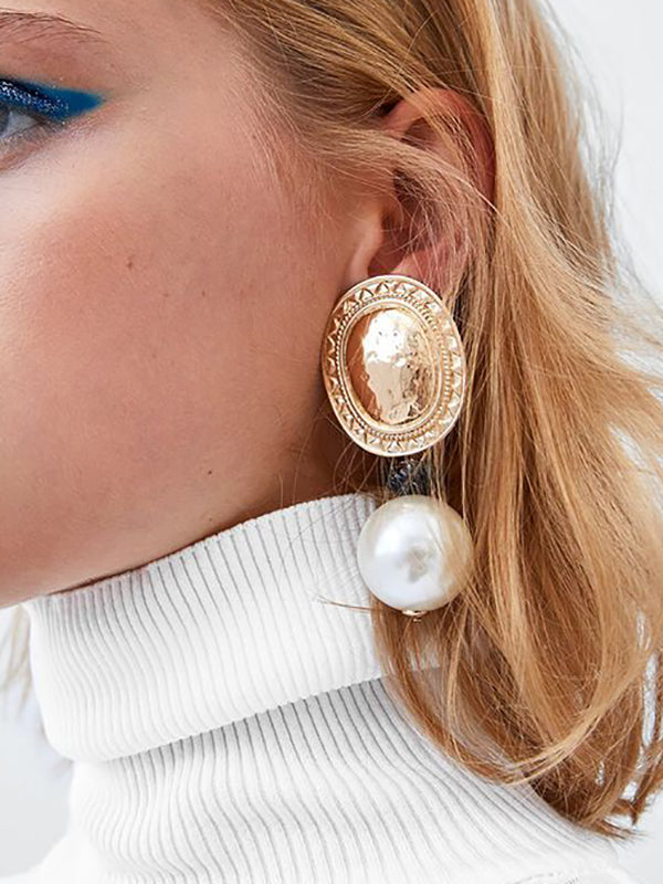 Geometric Drop Earrings