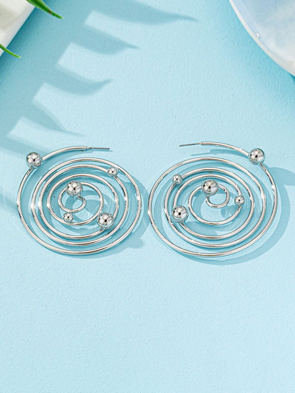 Geometric Drop Earrings