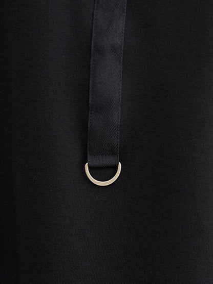 Original Loose Irregular Zipper Long Sleeves Sweatshirt