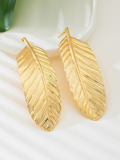 Leaves Shape Earrings Accessories