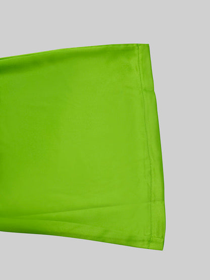 High Waisted Wide Leg Solid Color Split-Joint Pants Trousers