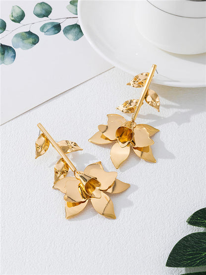 Flower Shape Earrings Accessories