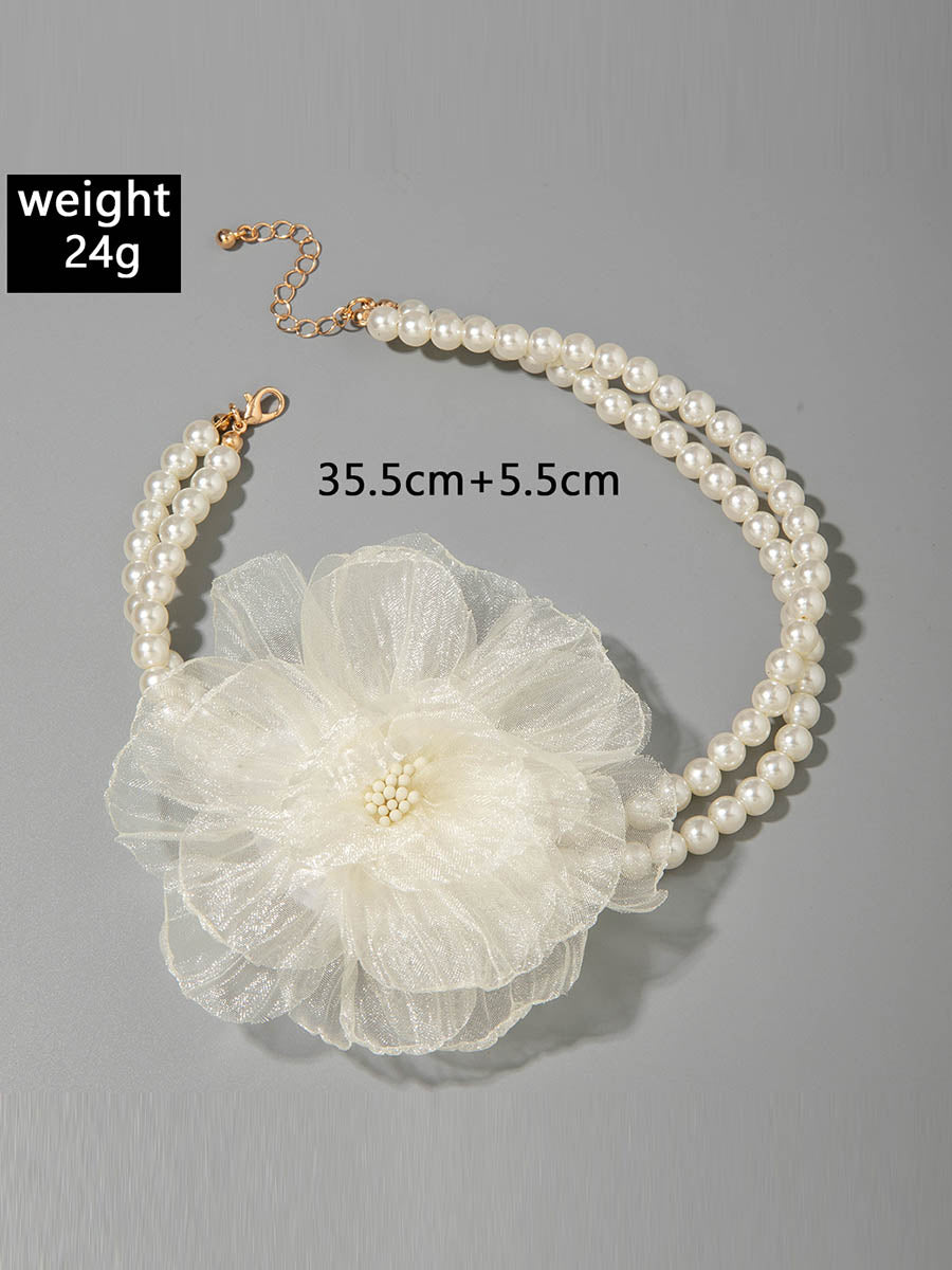 Flower Shape Necklaces Accessories