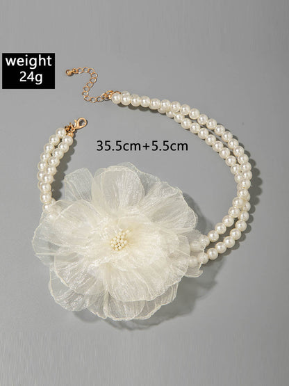 Flower Shape Necklaces Accessories