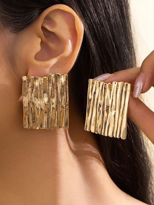 Geometric Drop Earrings