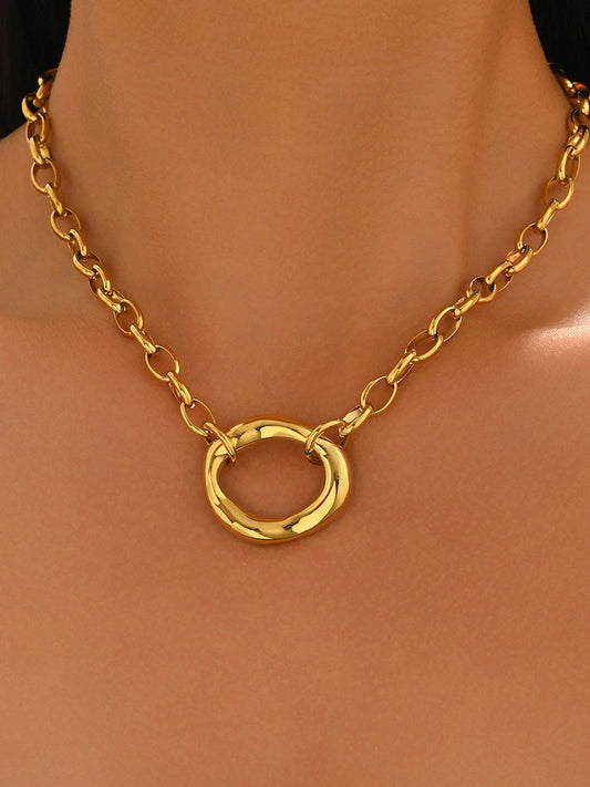 Chains Geometric Necklaces Accessories