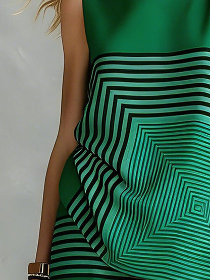 Loose Sleeveless Round-Neck Vest Top
