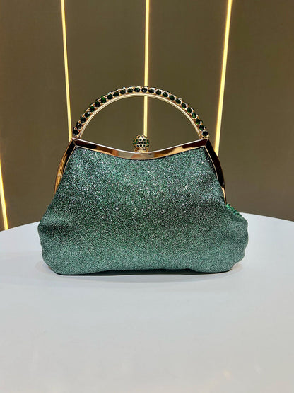 Chains Rhine Stones Evening Bags & Clutches Handbags