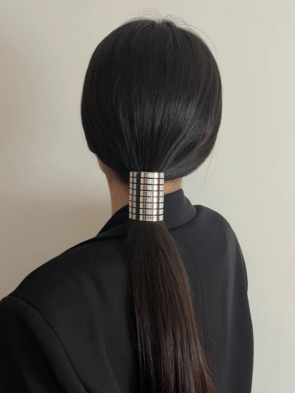 Geometric Shiny Hair Accessories Hairtie