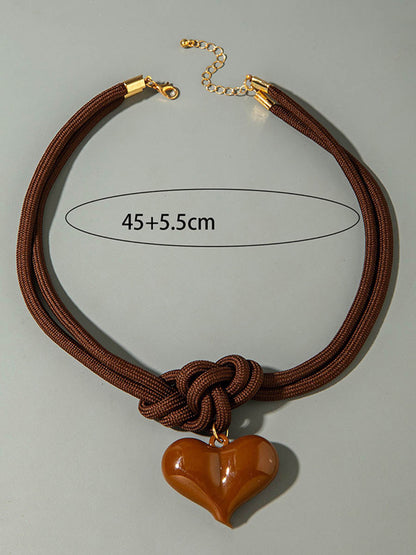 Heart Shape Necklaces Accessories