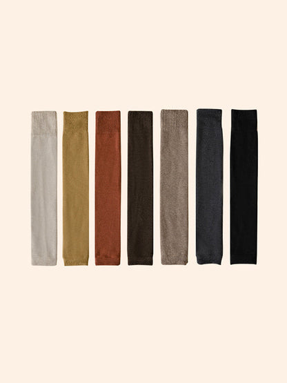 Casual Skinny Keep Warm Solid Color Leg Warmers Accessories