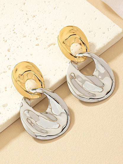 Geometric Drop Earrings