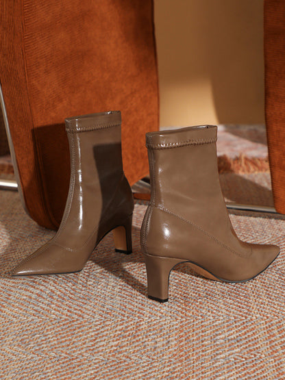 Split-Joint Boots Pumps