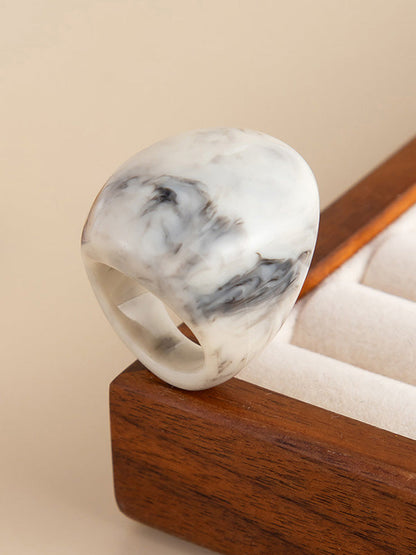 Irregularity Geometric Shiny Rings Accessories