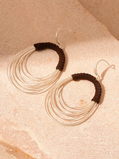 Geometric Drop Earrings