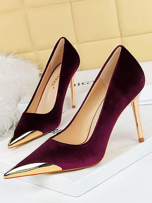 Pointed-Toe Shallow Cut Split-Joint Pumps