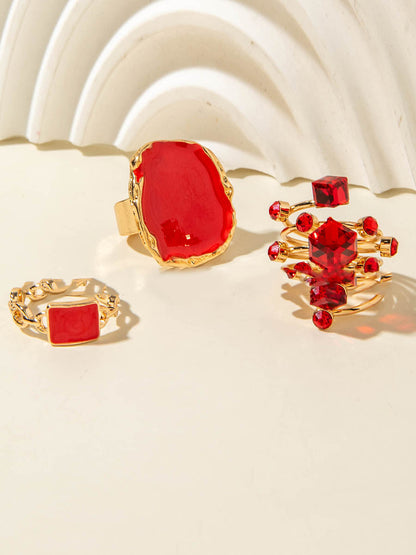 Geometric Rings Accessories