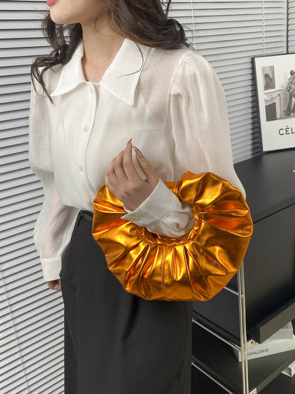 Geometric Pleated Evening Bags & Clutches