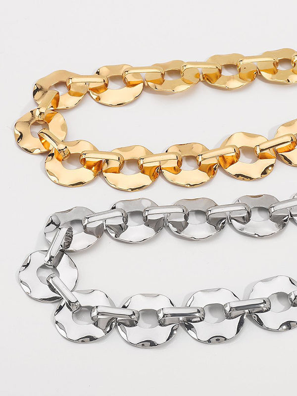 Normcore Chains Geometric Necklaces Accessories