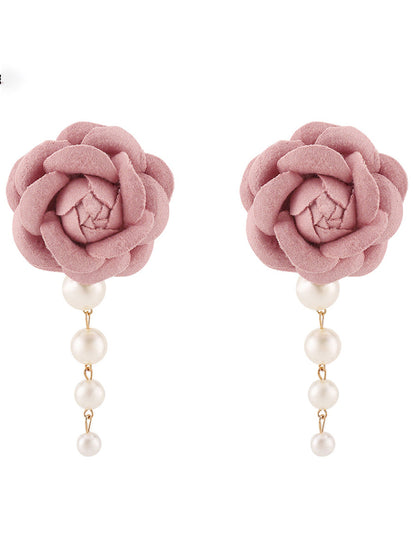Flower Shape Earrings Accessories