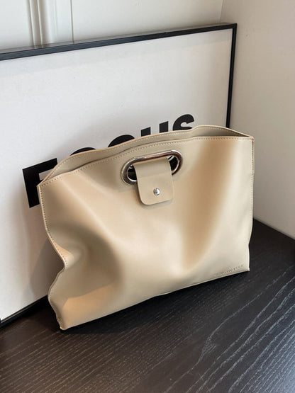 Two-Piece Set Hollow Solid Color Bags Accessories Handbags