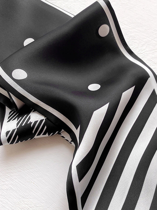 Original Polka-Dot Striped Plaid Shawl&Scarf