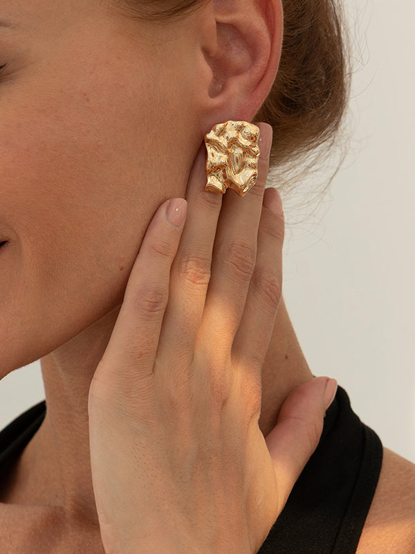 Normcore Geometric Drop Earrings