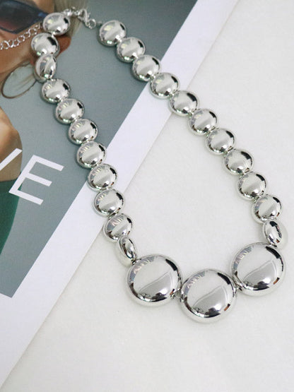 Shiny Solid Color Necklaces Accessories
