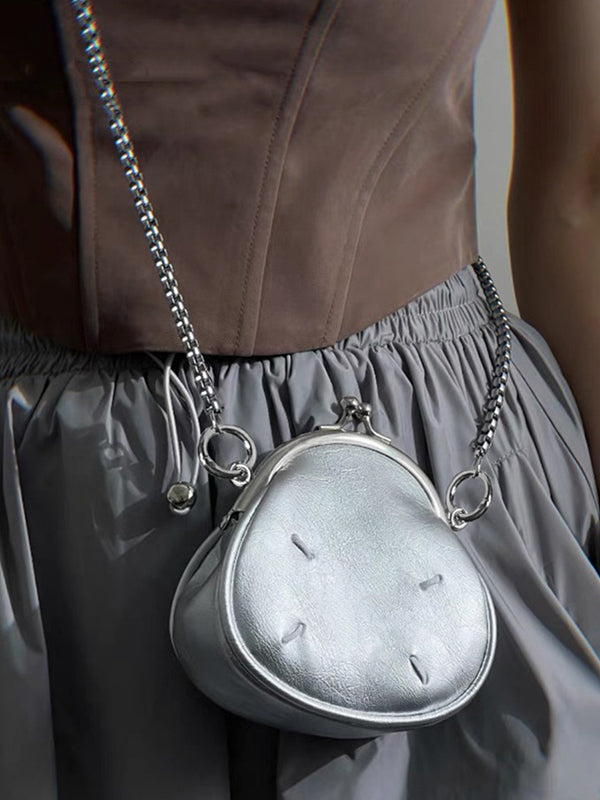 Chains Geometric Split-Joint Mini Bags Accessories Crossbody Bags