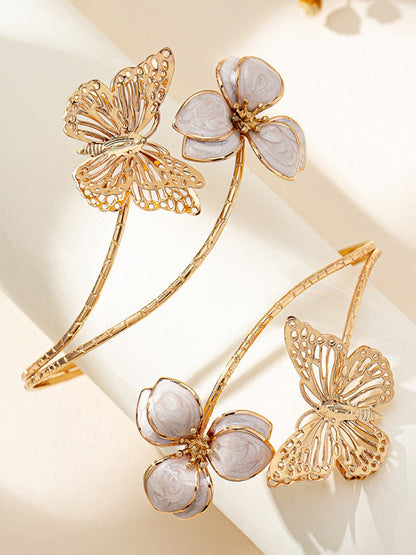 Adjustable Butterfly Shape Flower Shape Armlet Accessories
