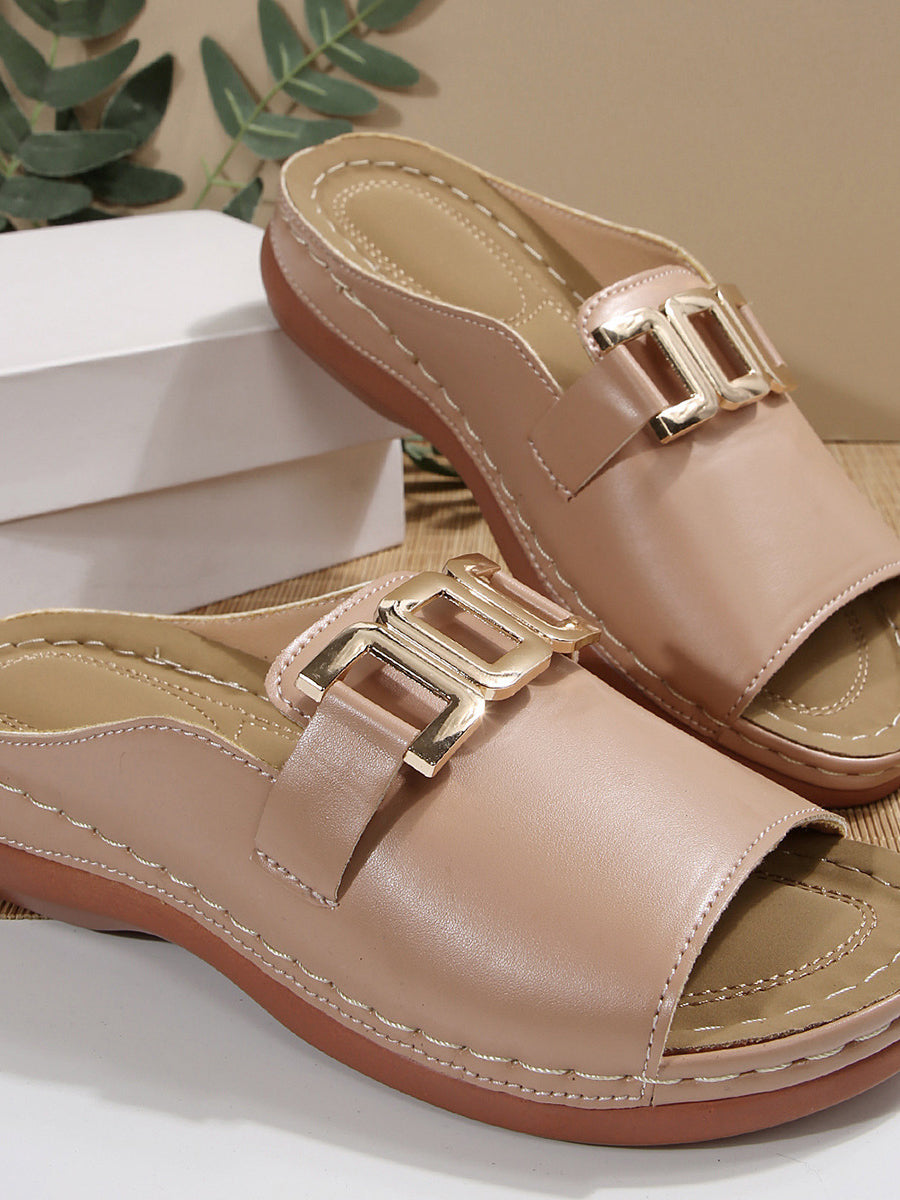 Solid Color Slippers