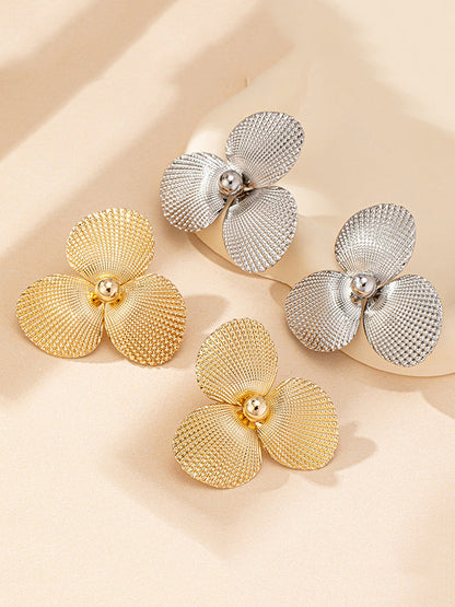 Flower Shape Earrings Accessories
