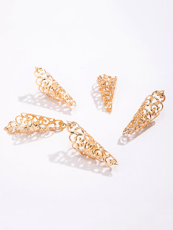 Geometric Hollow Nail Protectors