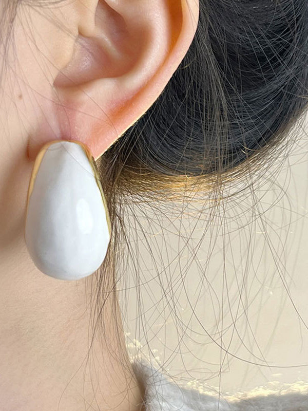 Geometric Drop Earrings