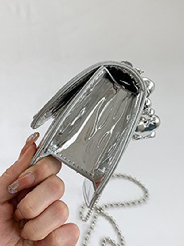Beaded Shiny Split-Joint Bags Bags Accessories Crossbody Bags