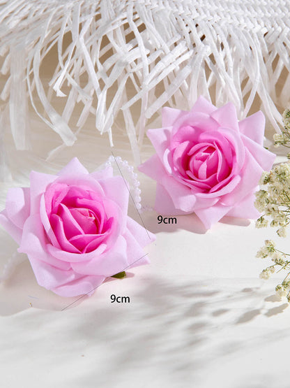 Flower Shape Drop Earrings