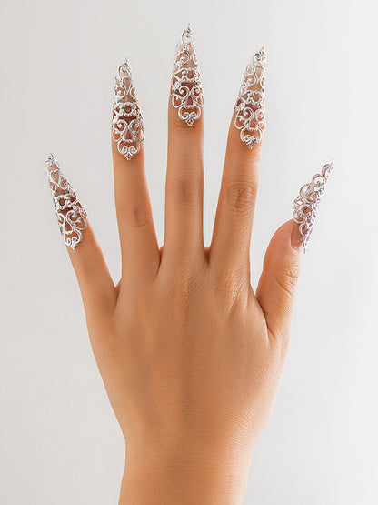 Geometric Hollow Nail Protectors