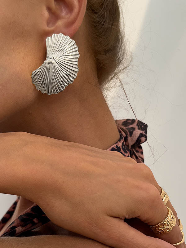 Geometric Drop Earrings